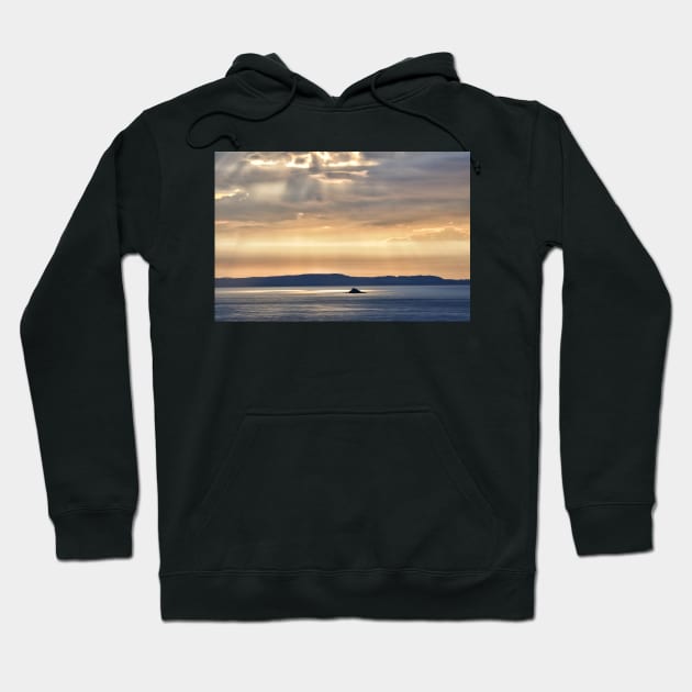Early morning over Luce Bay,Wigtownshire, Scotland Hoodie by richflintphoto